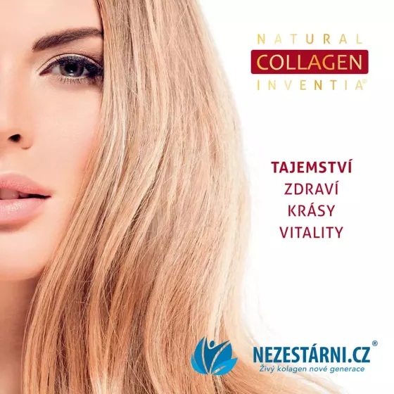 Katalog NEZESTÁRNI.CZ - Živý kolagen INVENTIA 84 stran - rady, návody, doporučení, certifikáty, dermatologické testy