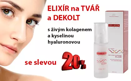 ELIXÍR na TVÁŘ a DEKOLT s živým kolagenem a kyselinou hyaluronovou