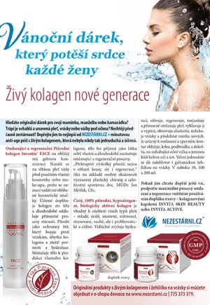 Sofie - sexy čtyřicet doporučuje ŽIVÝ KOLAGEN OD NEZESTÁRNI.CZ JAKO DÁREK PRO MAMINKU, MANŽELKU NEBO KAMARÁDKU