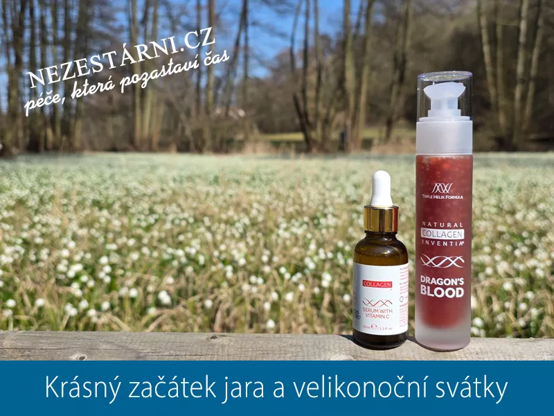 Přivítejte jaro a rozkvetlé bledule jarní s kolagenovou kosmetikou a detoxikujte pleť