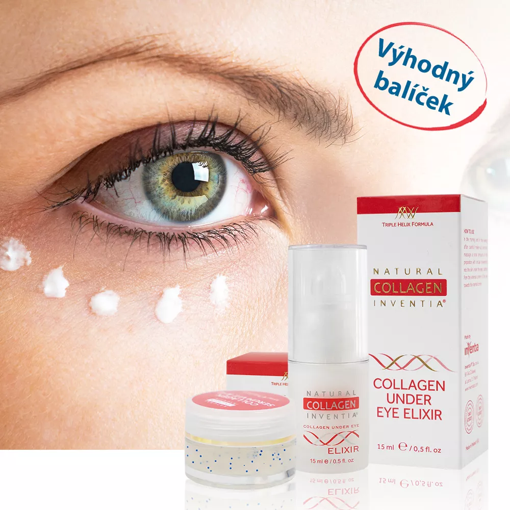 Intenzivní péče o oční okolí - Oční elixír a serum s vitaminem A+E